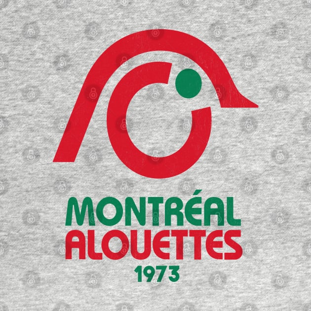RETRO Montreal Alouettes Football 1973 by LocalZonly